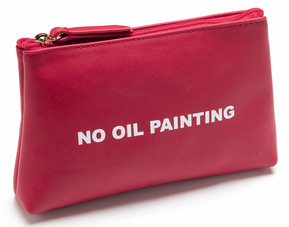 House of Voltaire, Matthew Higgs, No Oil Painting, Make-up Bag, £38