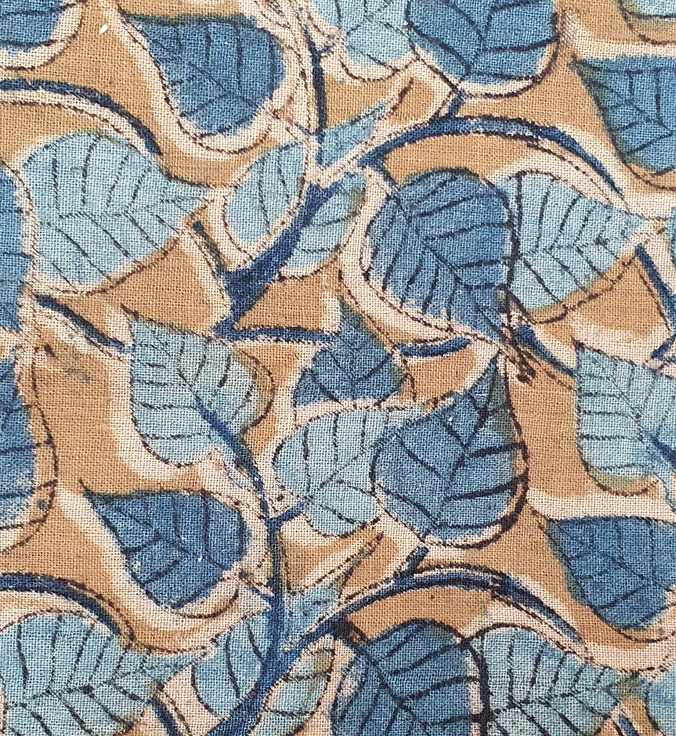 Etsy, Kalamkari Fabric With Natural Dyes, £16.85