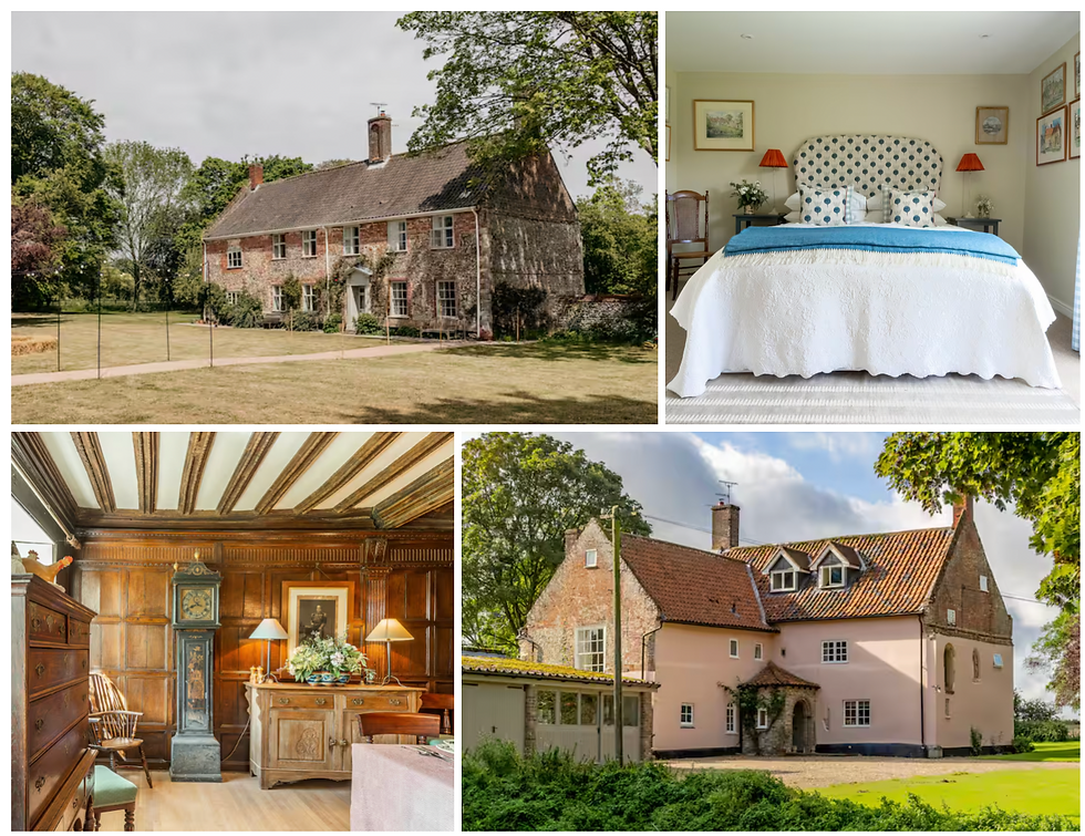 College Farm Edward's Room, 2 Guests, 1 Bedroom, Thompson, Norfolk £185 Per Night