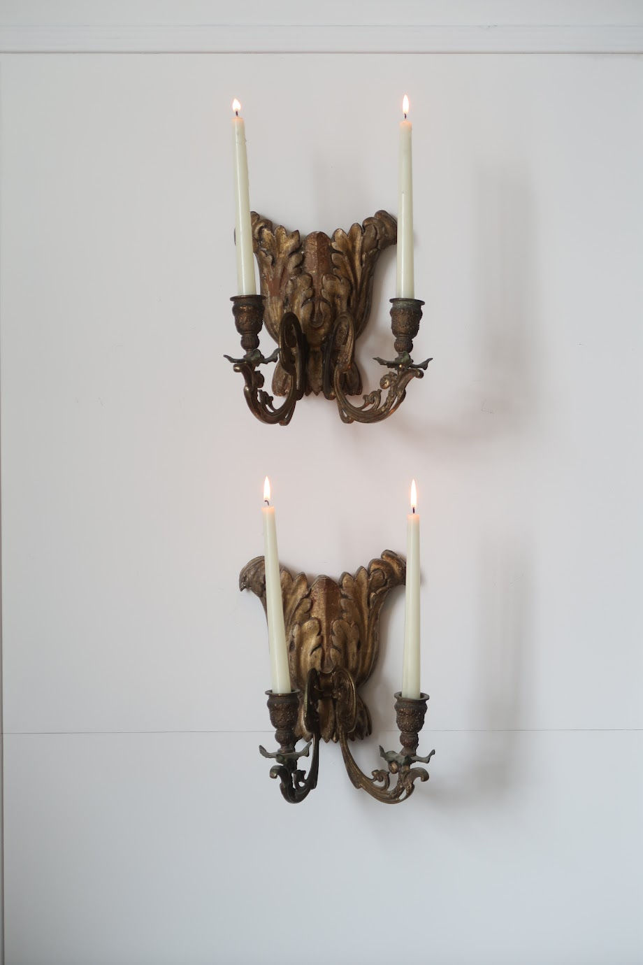 Thumbnail: Pair of Sconces, First Half 20th Century, Swedish