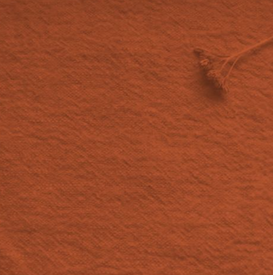 Linen Fabrics, Bianco Burnt Orange, Linen fabric, £25.99 per metre