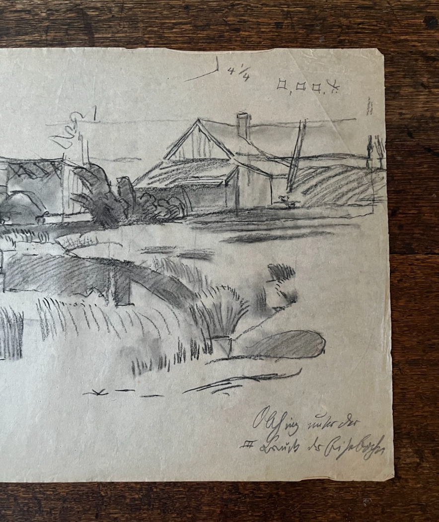 Thumbnail: Sketch On Paper, Artsit Unknown, German, 20th Century.21