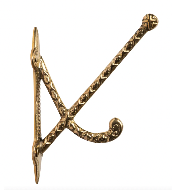 Pixton & Co, The Ludovica Hook - Brass, £35