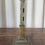 Thumbnail: Architectural Brass Table Lamp, Late 19th Century