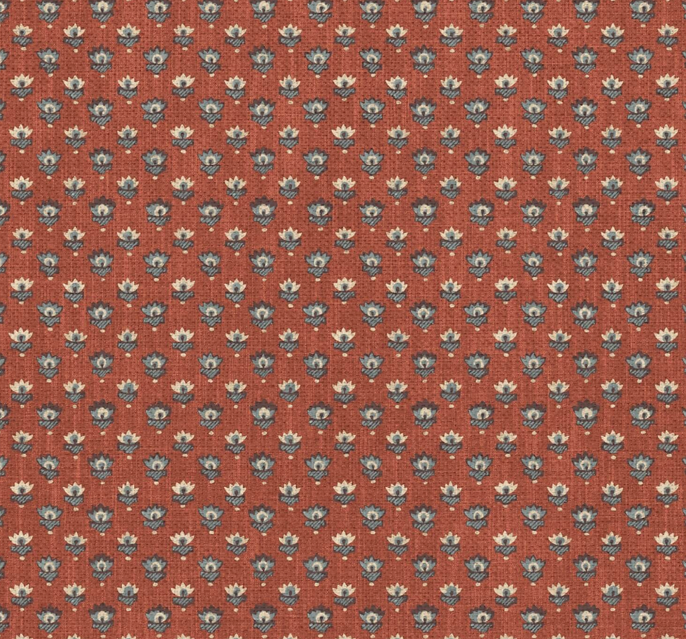 Warner House, Lilou Merlot, Linen Mix Fabric, £75 per metre