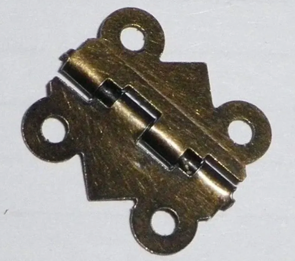 Etsy, Pack Of 6 Antiqued Hinges, £6.99