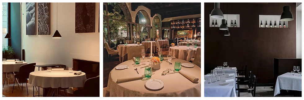 Feelcomo, I Tigli in Theoria, Materia Ristorante