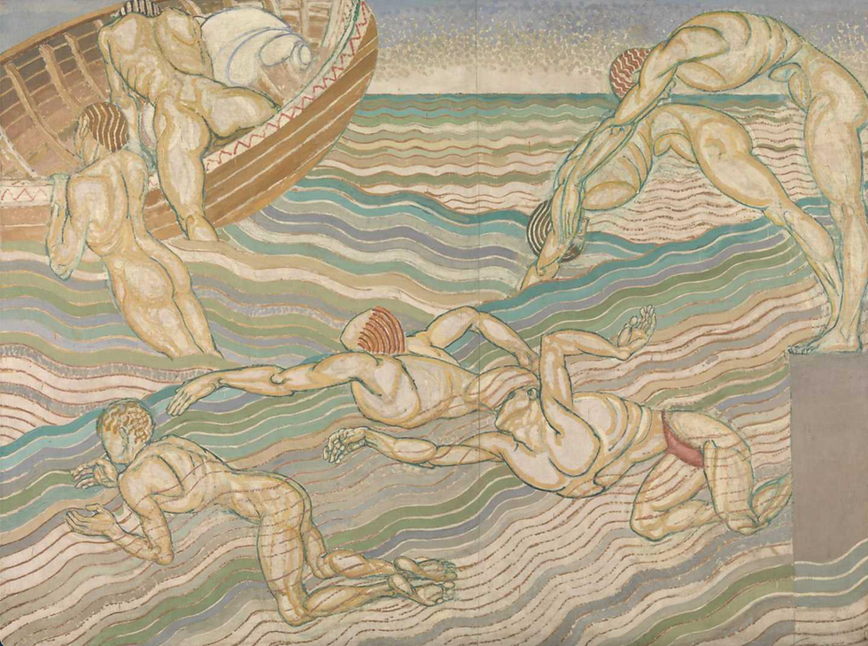 Duncan Grant, Bathing 1911. Tate. © Tate.