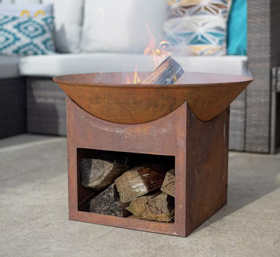 Habitat, La Hacienda Fasa Oxidised Firepit, £90