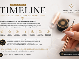 Bem-vindos à Timeline da Escola Brasileira de Unhas