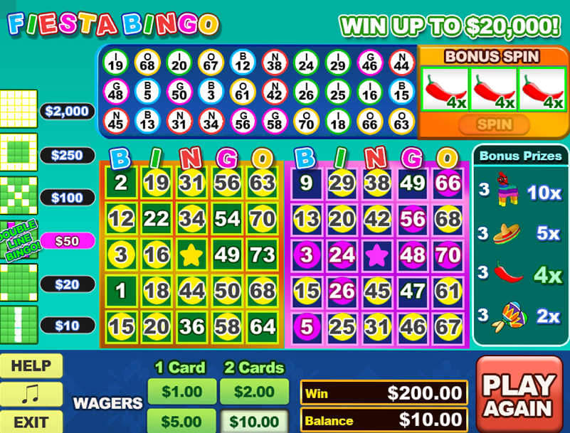 Fiesta Bingo