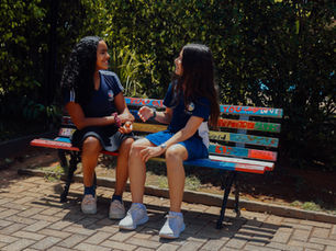 Estudantes do Elementary participam do Projeto Buddy Bench