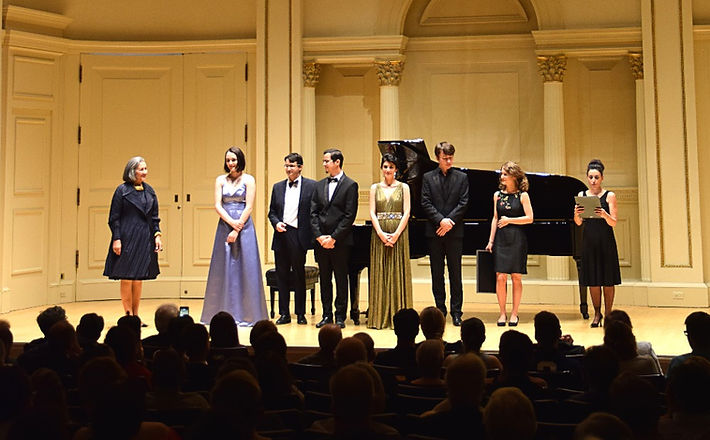 prize winners carnegie hall