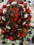 Marinierte Auberginen