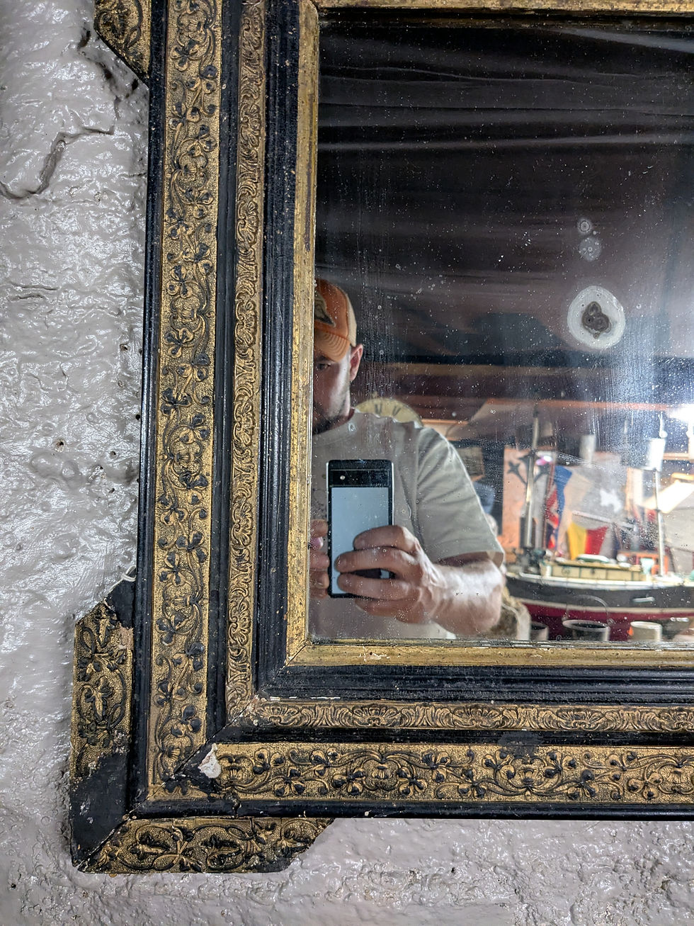 Thumbnail: French Distressed Mirror