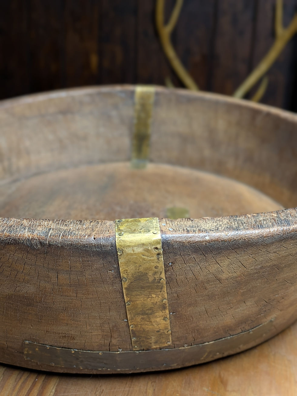 Thumbnail: Large Wood Bowl