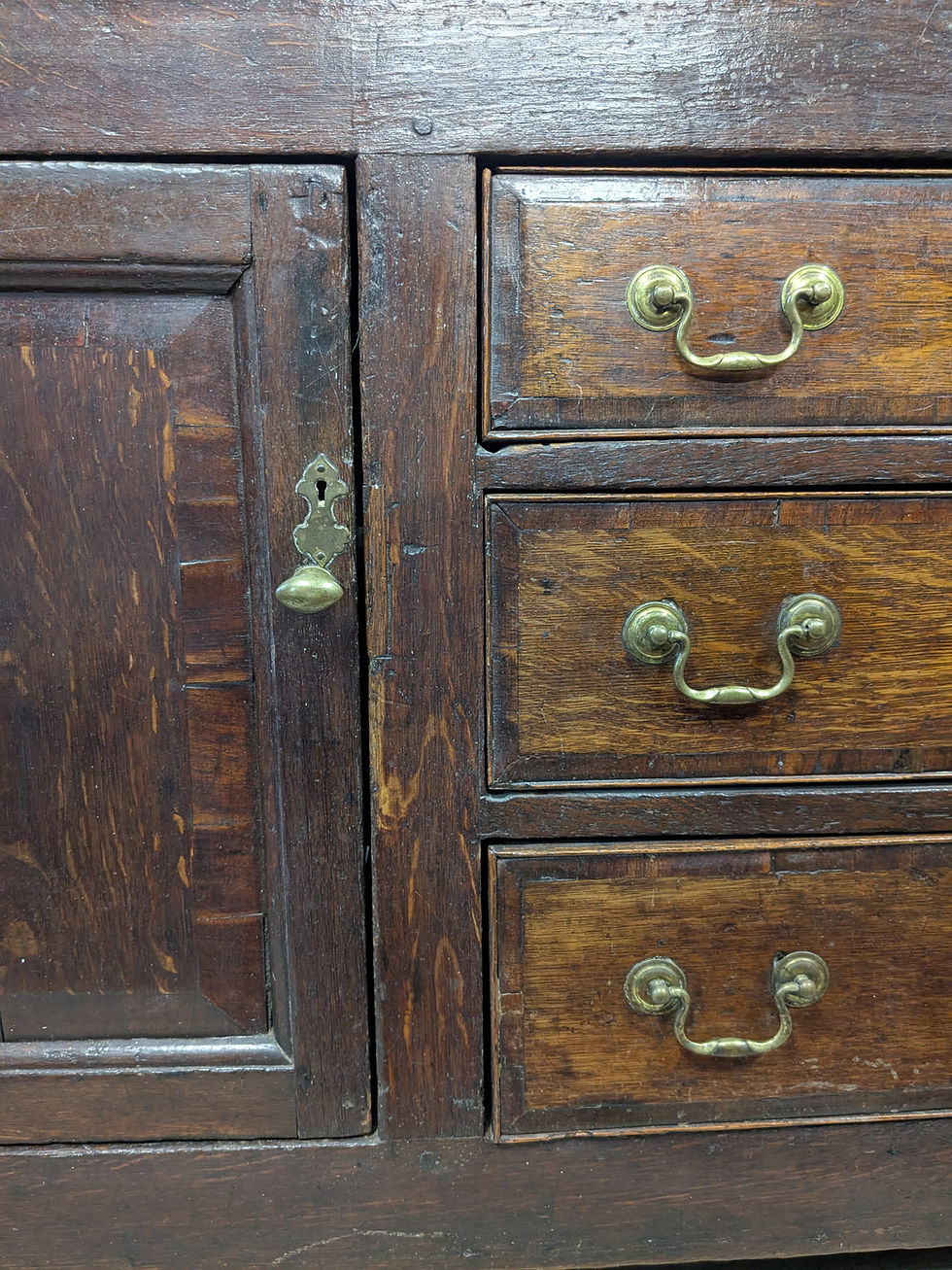 Thumbnail: Georgian Oak dresser base 