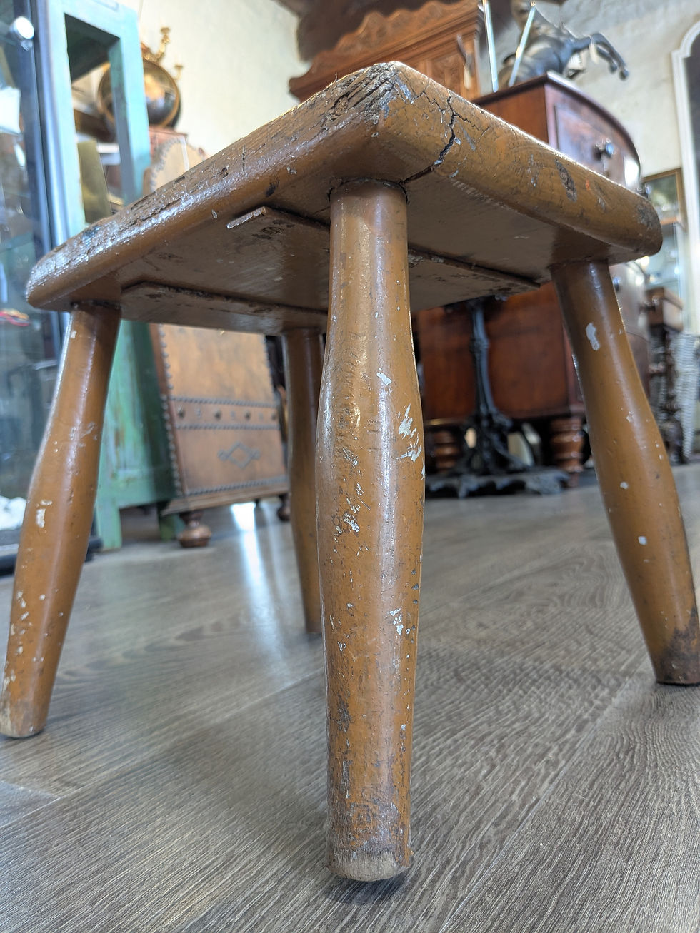Thumbnail: Vintage Pine Stool