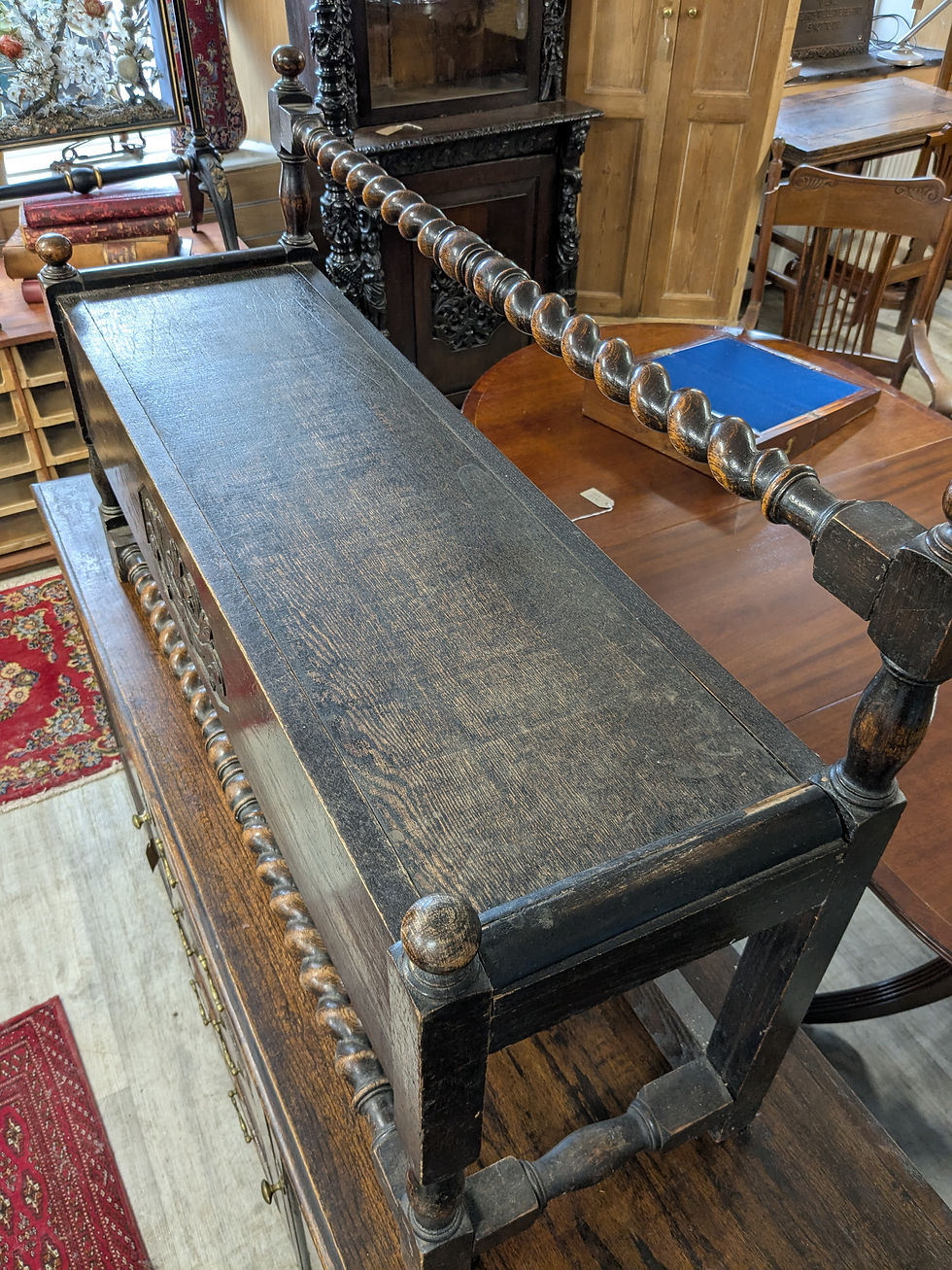 Thumbnail: Jacobean Revival Window Seat 