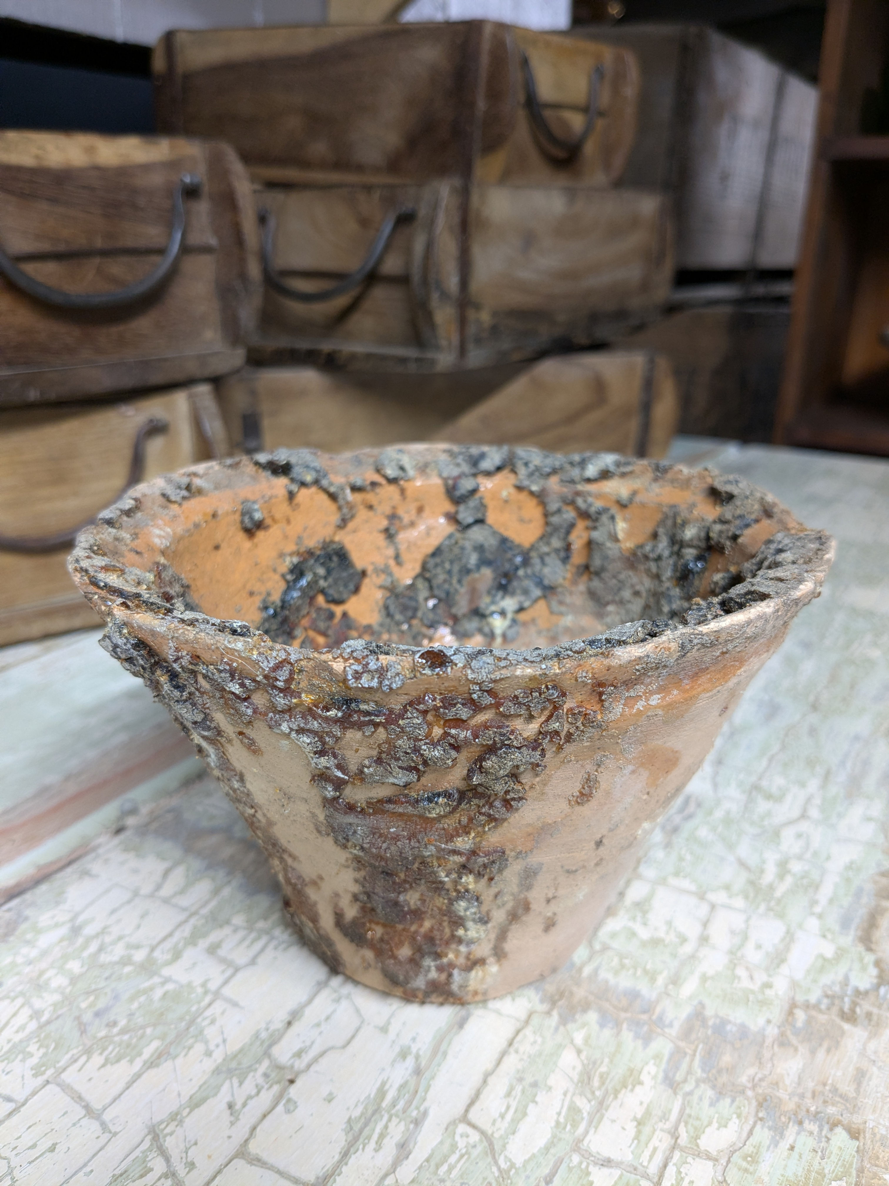 French Resin Pots