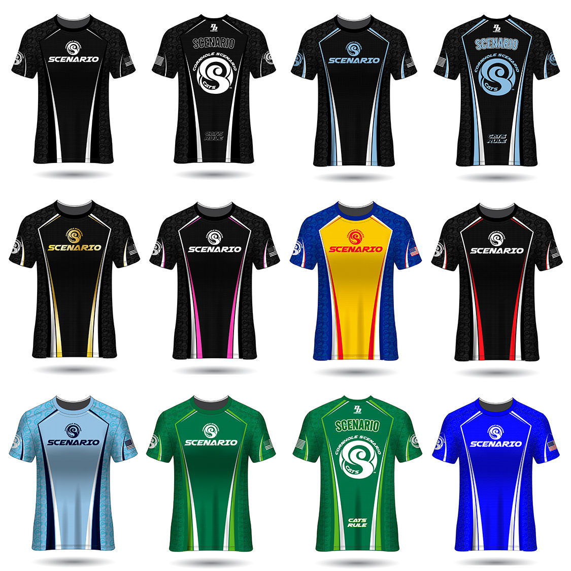 Scenario CS Inspired Jerseys