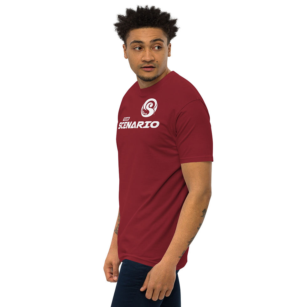 Thumbnail: Men’s Team Scenario premium heavyweight tee