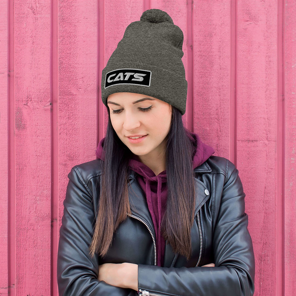 Thumbnail: Pom-Pom CATS Beanie
