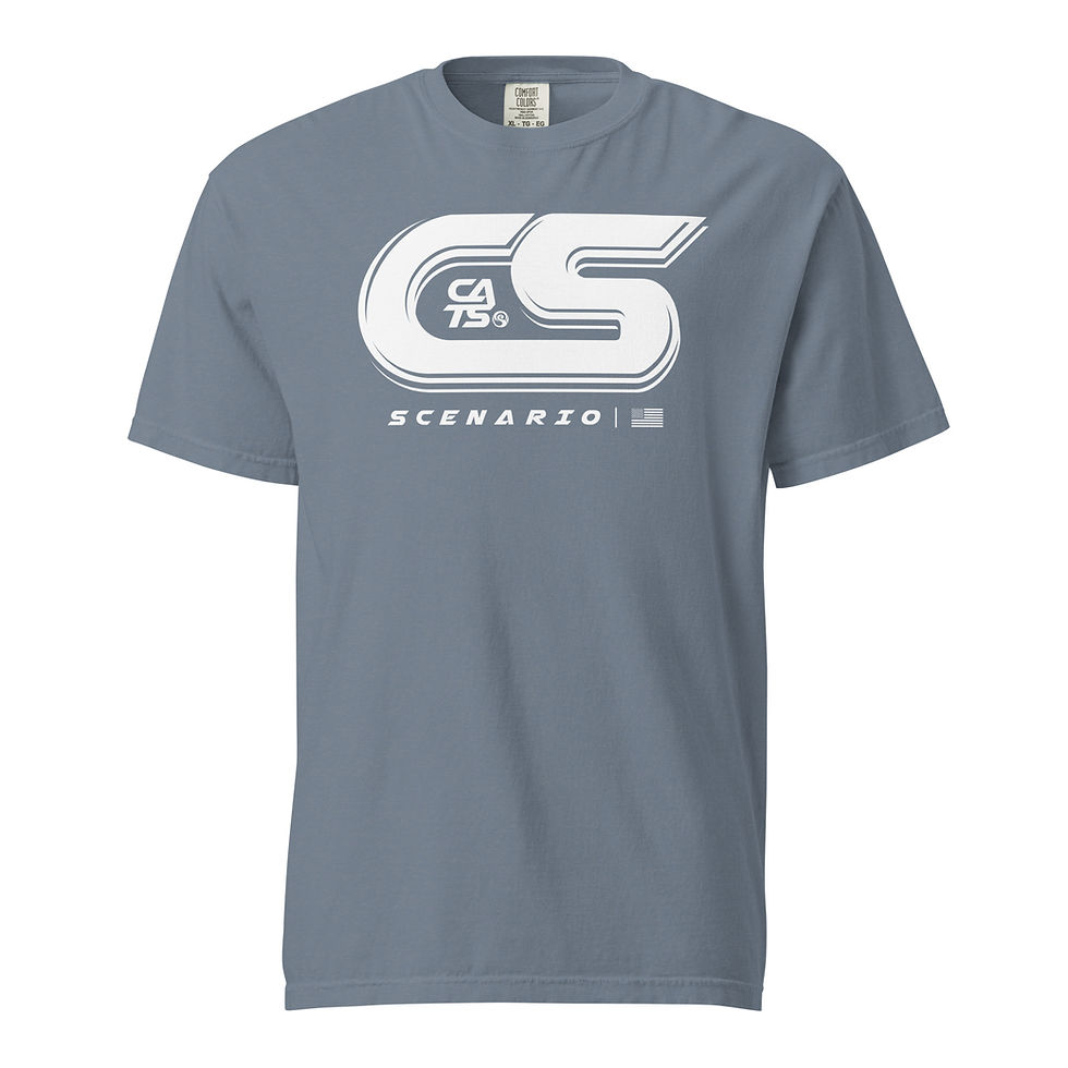 Thumbnail: Unisex garment-dyed heavyweight t-shirt