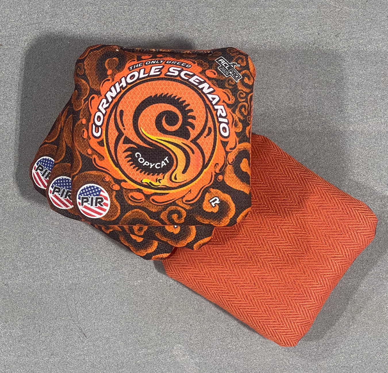 2026 COPYCAT (R, L or H) CS Drip - Orange with Orange Swirl