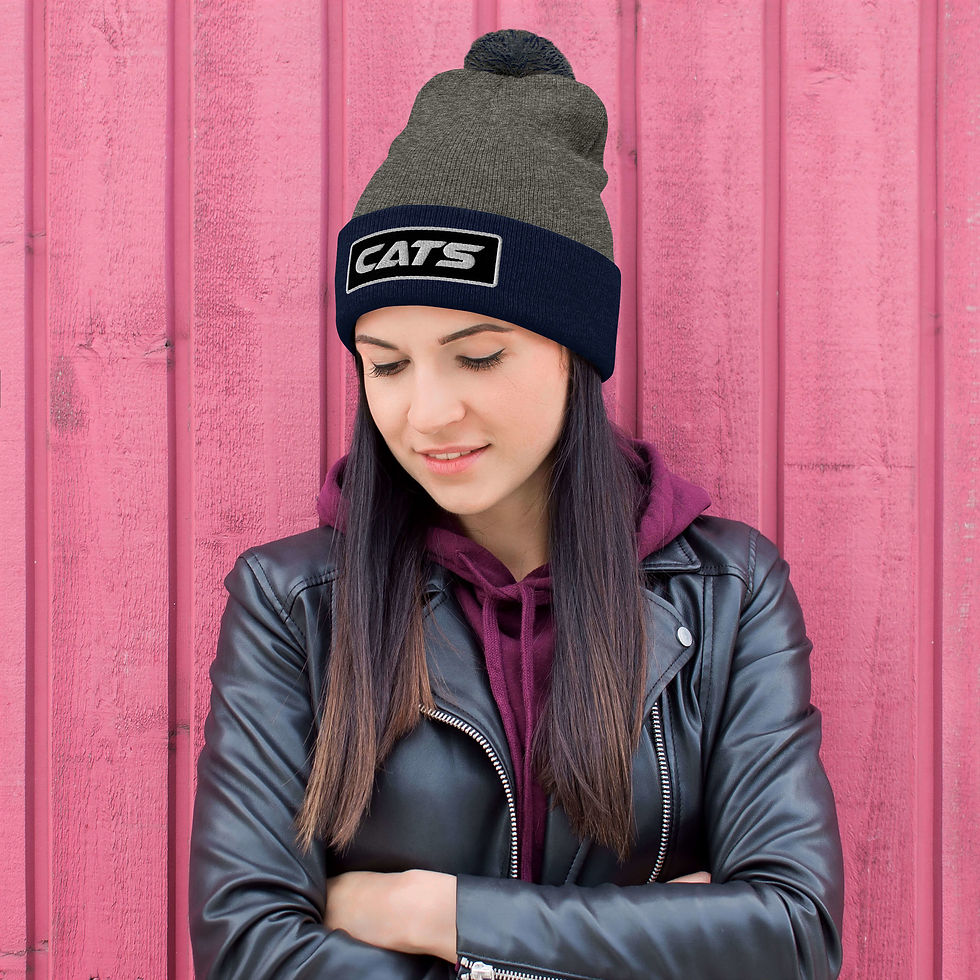 Thumbnail: Pom-Pom CATS Beanie