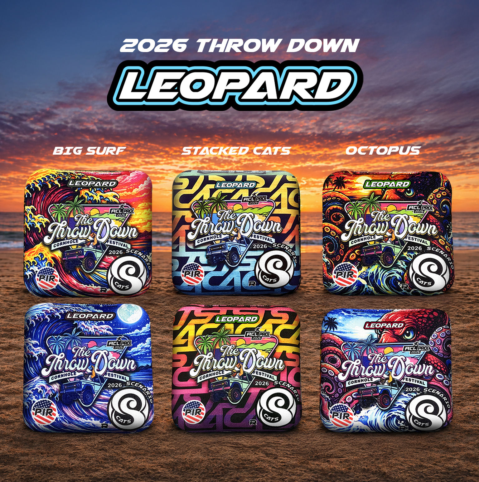 LEOPARD (R, L or H) - 2026 THROW DOWN