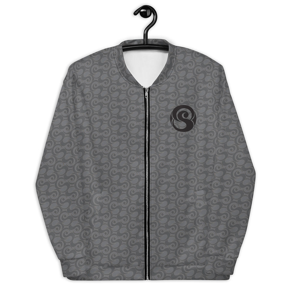 Thumbnail: Signature CS Grey Camo Unisex Bomber Jacket