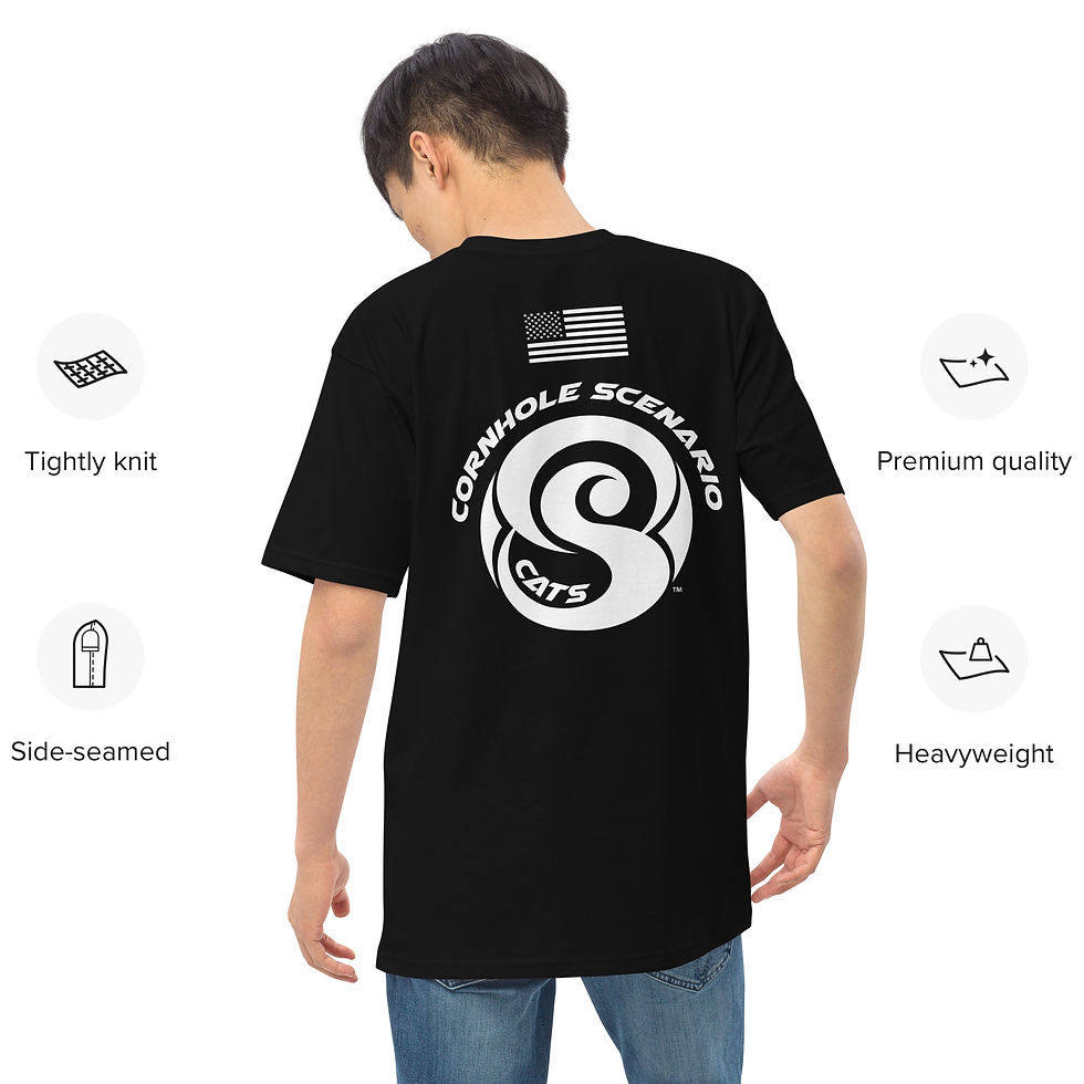 Thumbnail: Men’s Team Scenario premium heavyweight tee