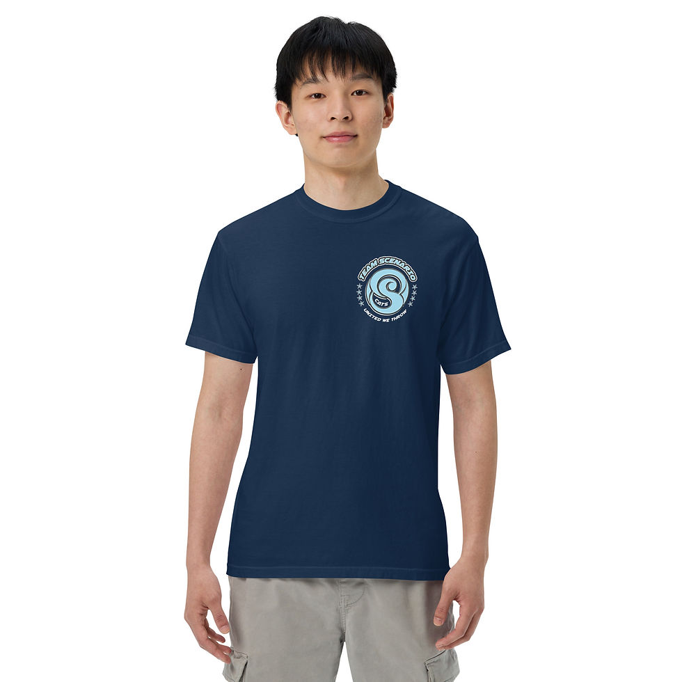 Thumbnail: Unisex garment-dyed heavyweight t-shirt