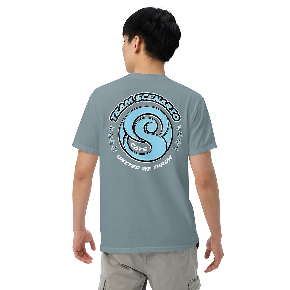 Thumbnail: Unisex garment-dyed heavyweight t-shirt