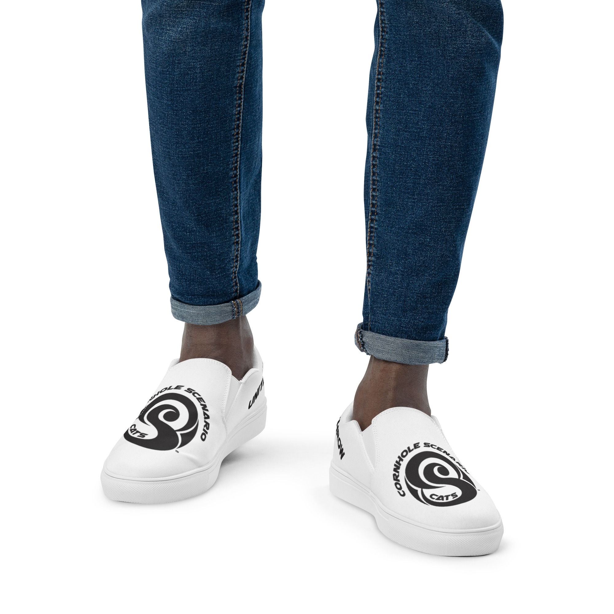 CS Men’s Scenario slip-on canvas shoes