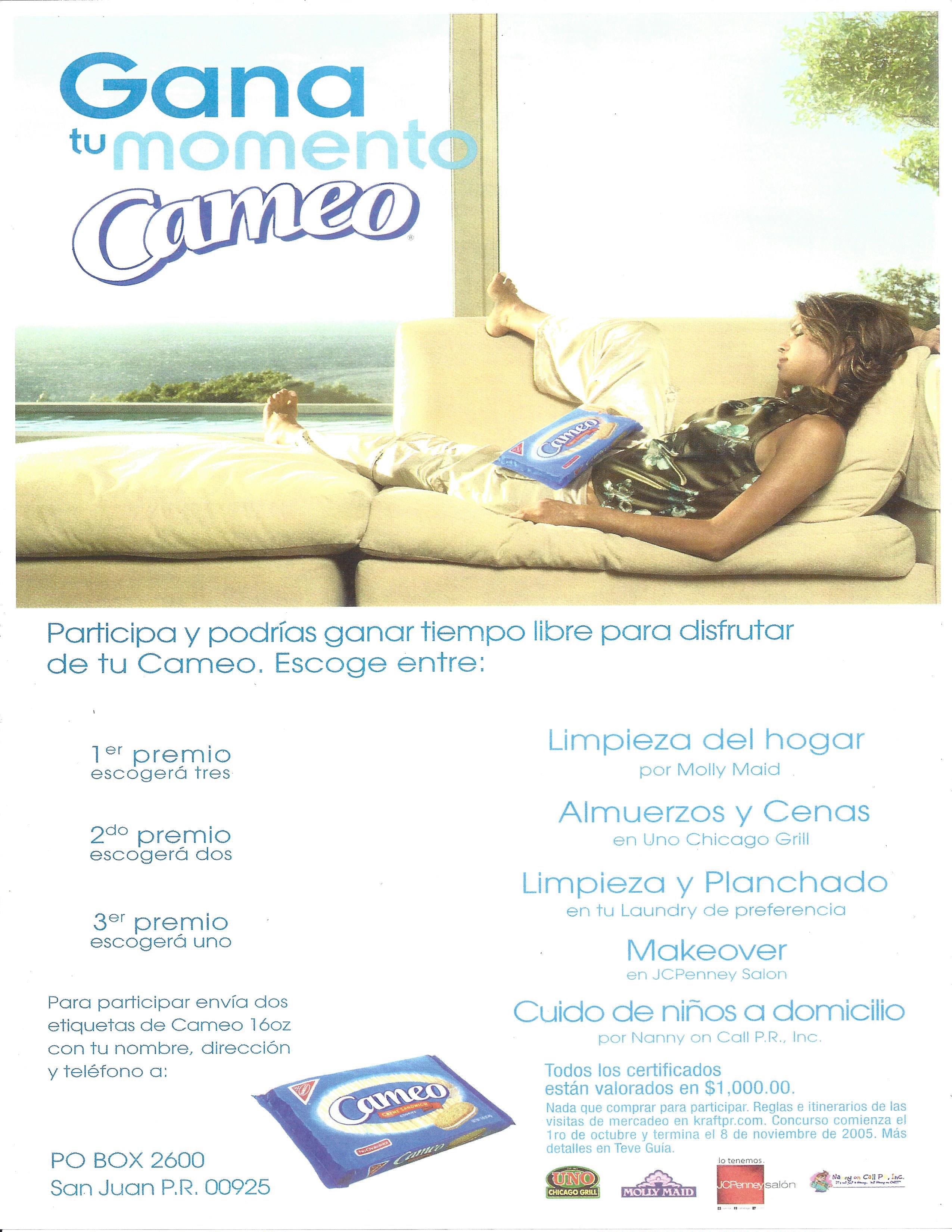 Cameo Campaign 2005