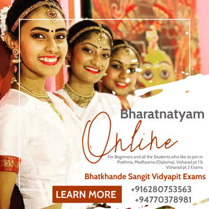 Bharatnatyam - Barkhande Sangit Vidyapit Exams 2024