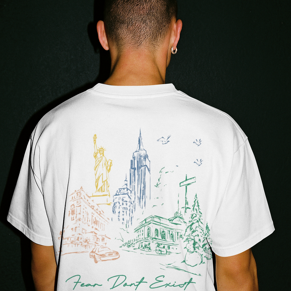 Thumbnail: Fear Don’t Exist Skyline Dreams Tee