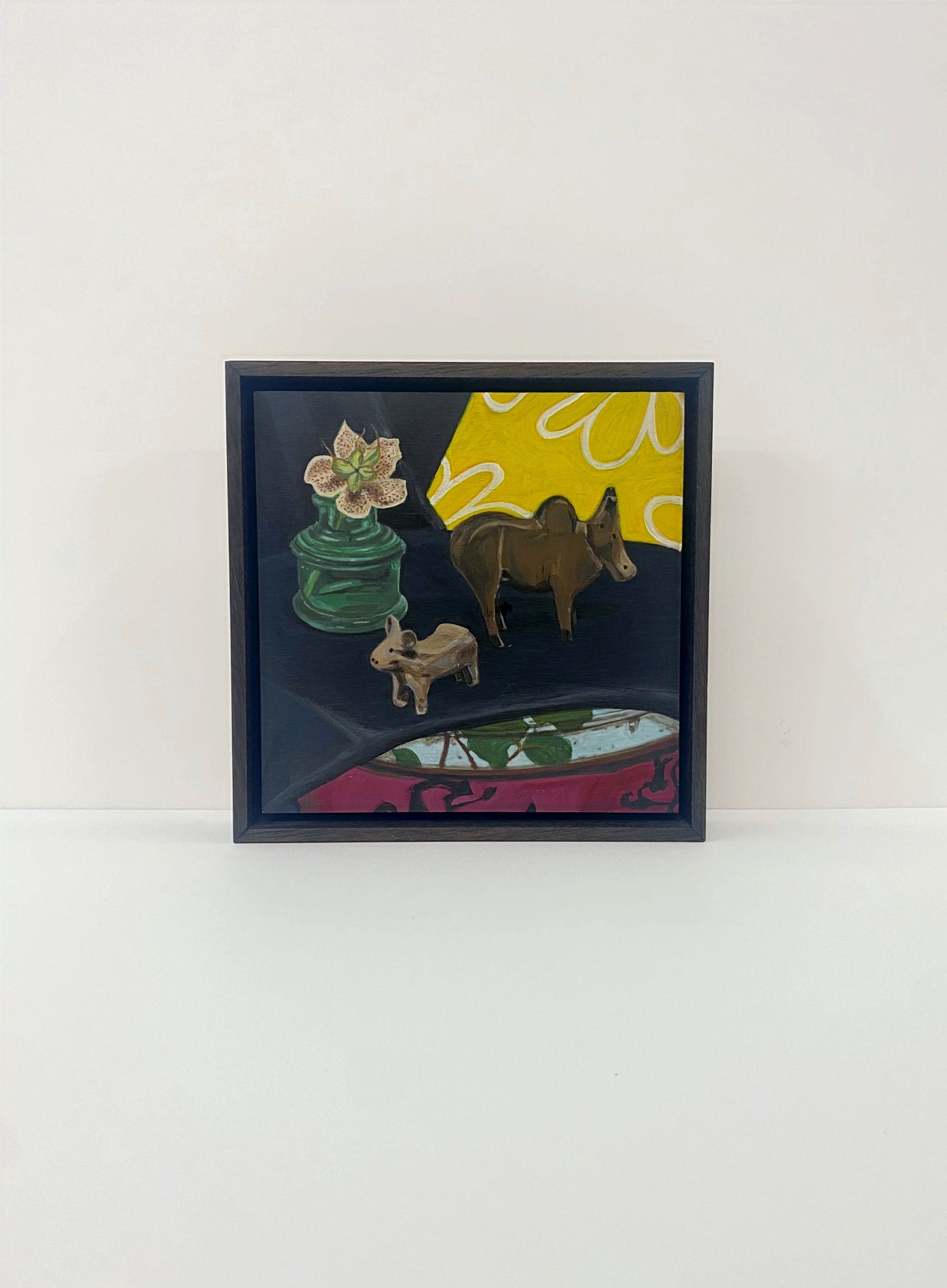 Jo Langley - 'Still Life with Animal Figurines'
