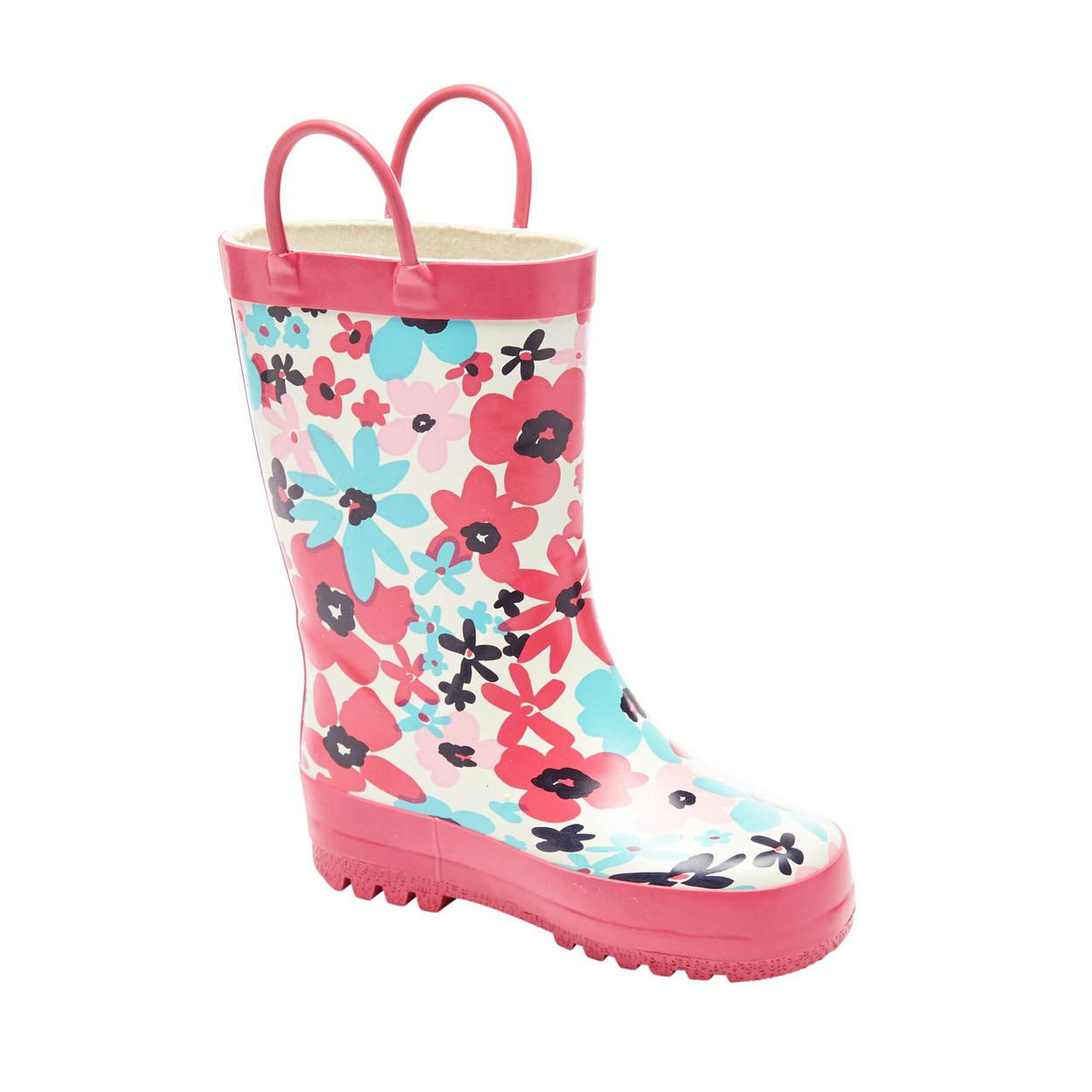 Toddler/Kids Bowtie Buckle Rain Boots