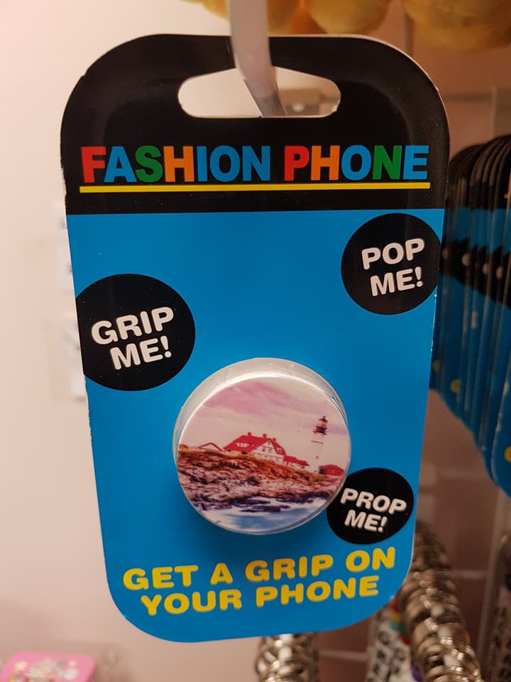 Thumbnail: Pop Out Socket Grip for Cell Phone / Tablet