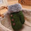 Thumbnail: Kids Stretchy Knitted Button Mittens