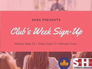 Club's Week