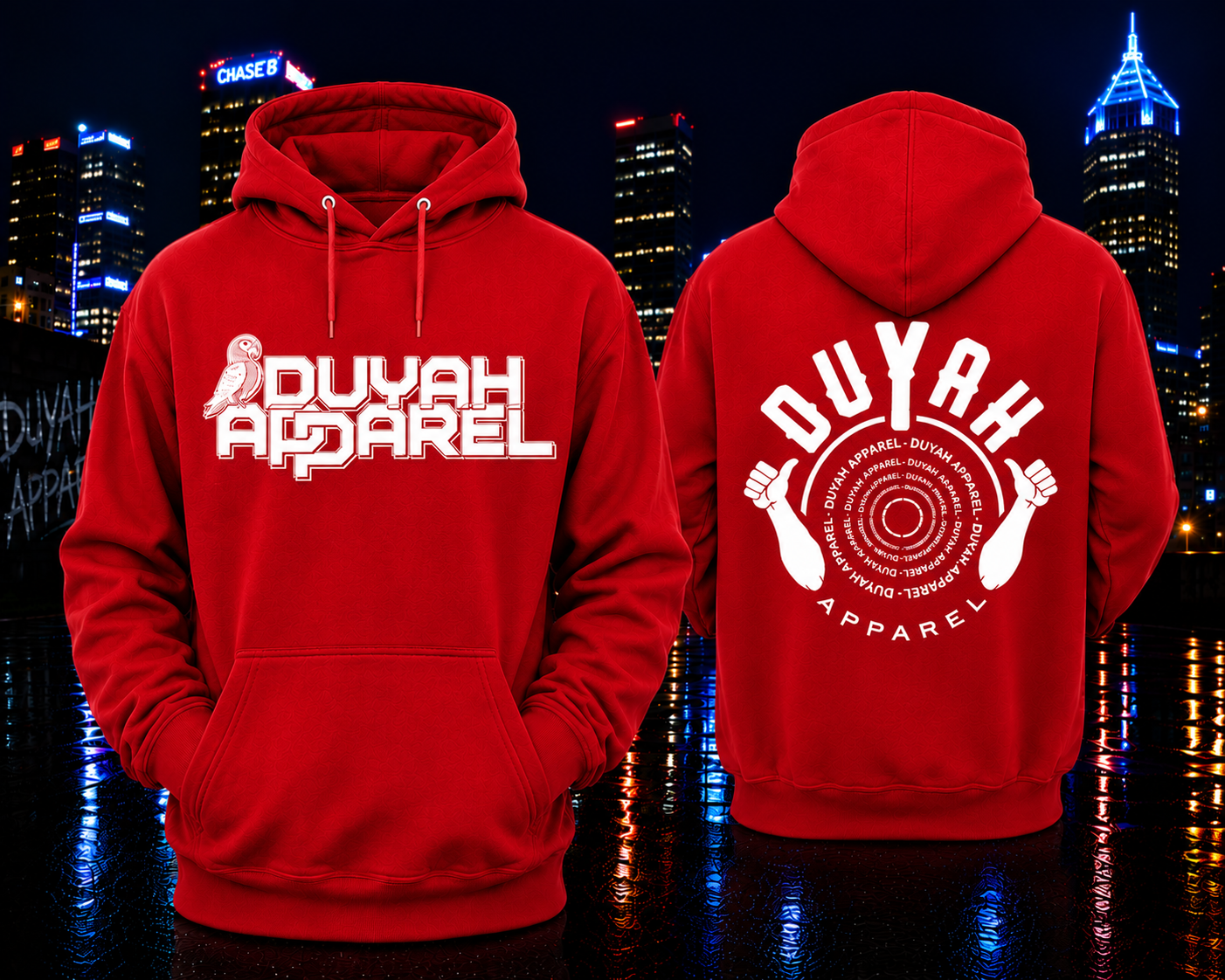 Whiteout Duyah Hoodies (Youth)