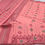 Thumbnail: Muted Pink Color Cotton Jamdani Saree