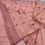 Thumbnail: Dusty Pink Color Cotton Jamdani Saree