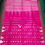 Thumbnail: Magenta Color Combination Jamdani Saree With Blouse Piece