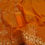 Thumbnail: Burnt Orange Color Cotton Jamdani Saree