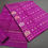 Thumbnail: Violet color Combination Jamdani Saree With Blouse Piece